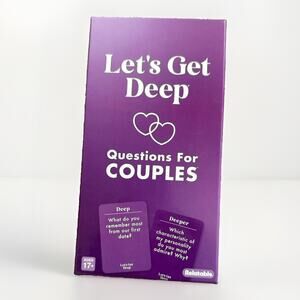 Let's Get Deep by Relatable, a Question Card Game for Couples for Date Night